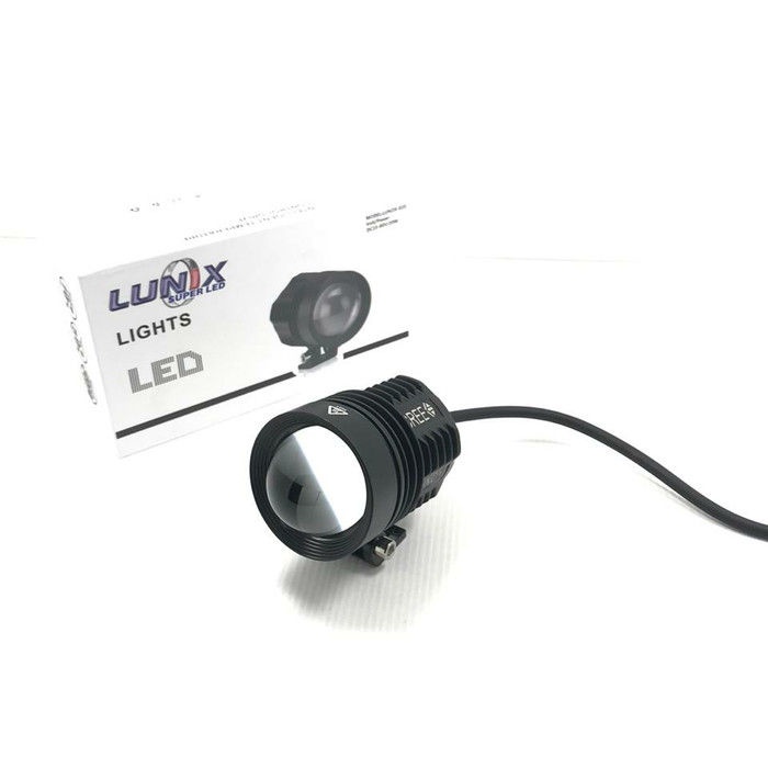 Lambu Tembak LED KZ60 Lunox 12 Volt 30 Watt / Lampu sorot super terang serta hemat daya / Warna Puti