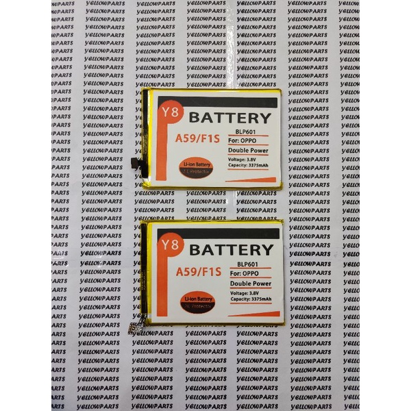 BAT BATTERY BATRE BATERAI OPPO F1S A59 Y8 DOUBLE POWER