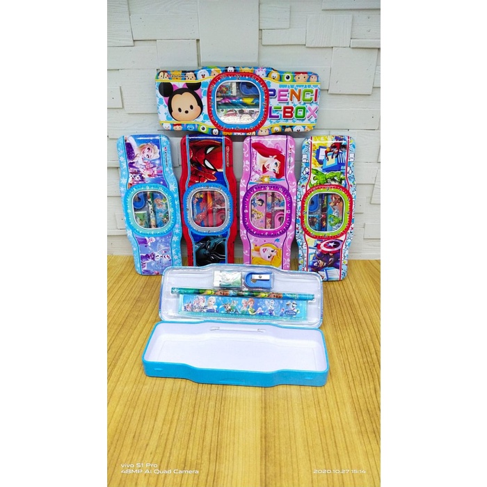 

Sale!!! Pencil Case Kaleng Isi Kode 6601 Promo
