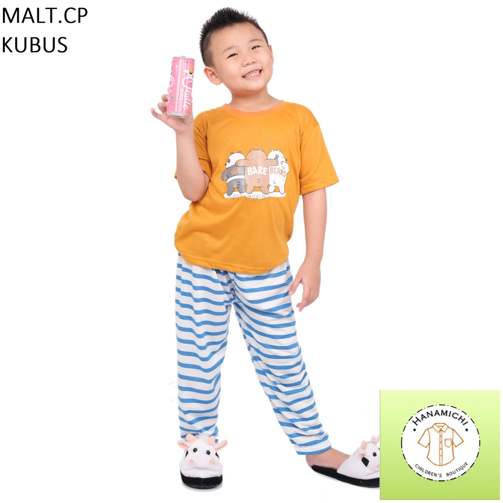 Hanamichi MALT.CP Baju Tidur Anak Lengan Pendek