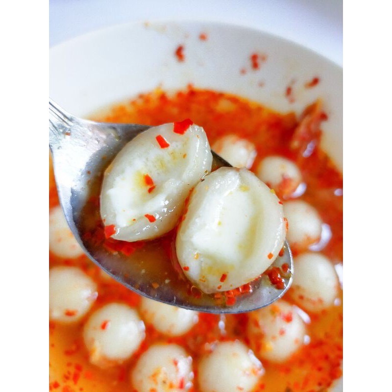 

Baso Aci Mozarella / Boci mozarella / Bumbu Geprek / Sambal Geprek