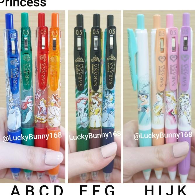 

Sarasa Princess Ariel Belle Disney Ori Japan Limited Edition Zebra