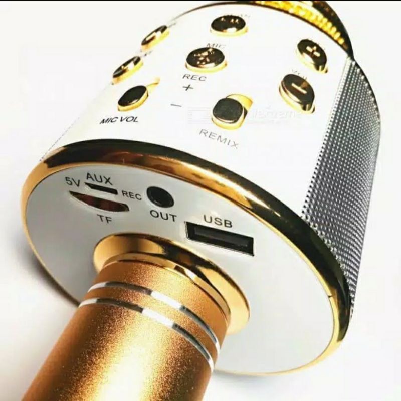 MICROPHONE WIRELESS BLUETOOTH KARAOKE MURAH DAN BERKUALITAS