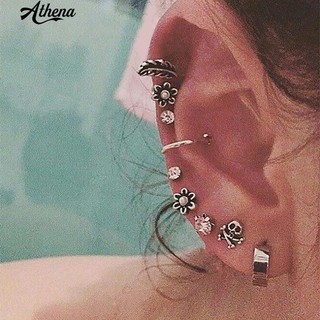 Anting Piercing Tindik Telinga Desain Barbel Bahan 