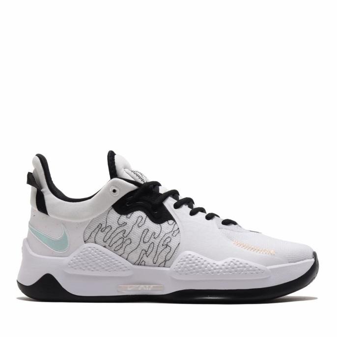 Sepatu Basket Nike Paul George 5 Ep White Original 100% Bnib Emfadedid