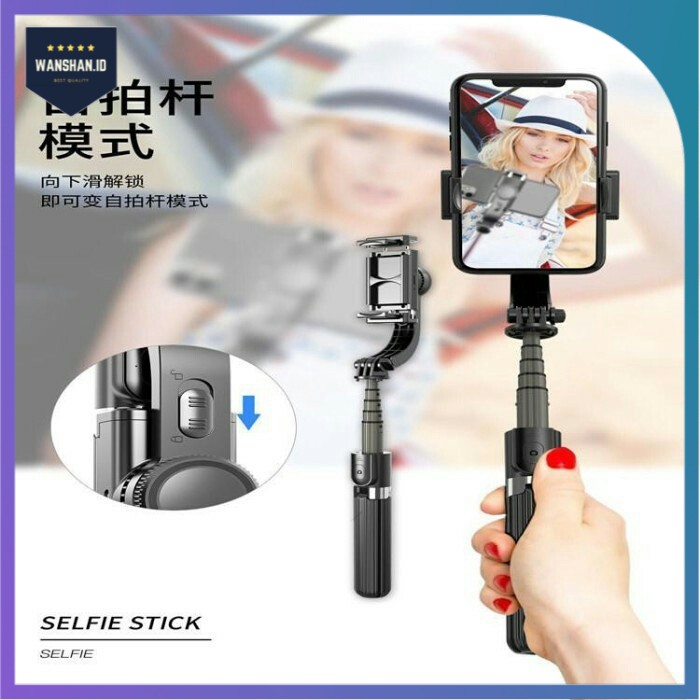 [WS] Tripod Hp Bluetooth/ Tongsis Selfie Bluetooth / Tripod Handphone With Remote Mini