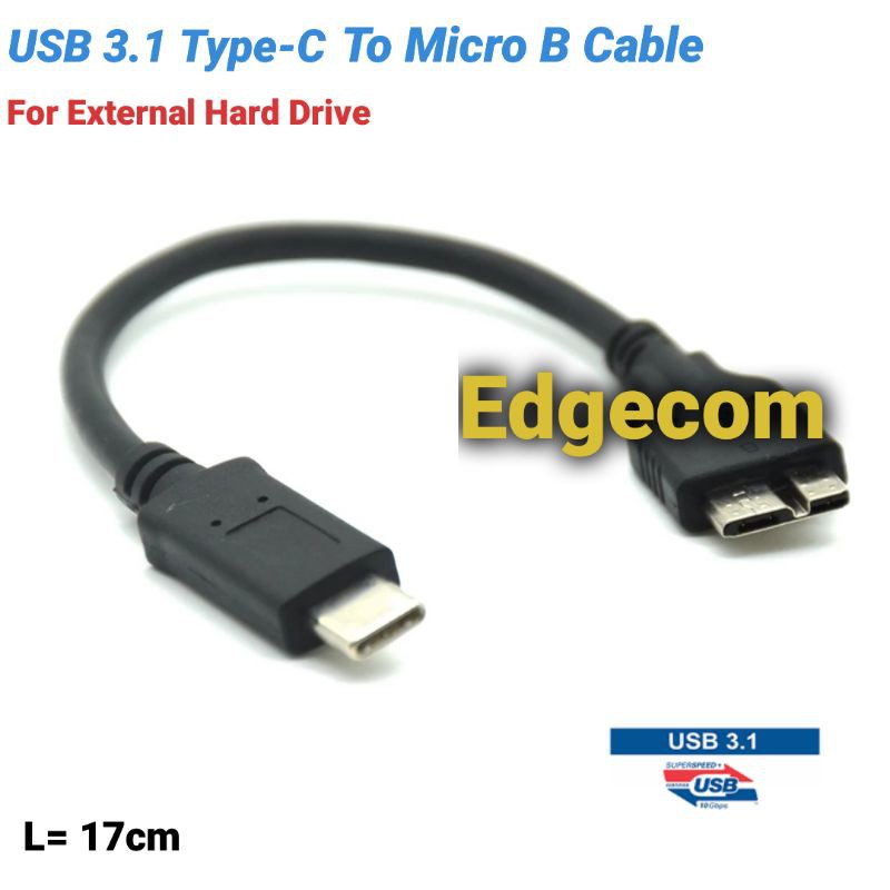 Kabel USB 3.1 Type-C to Micro B