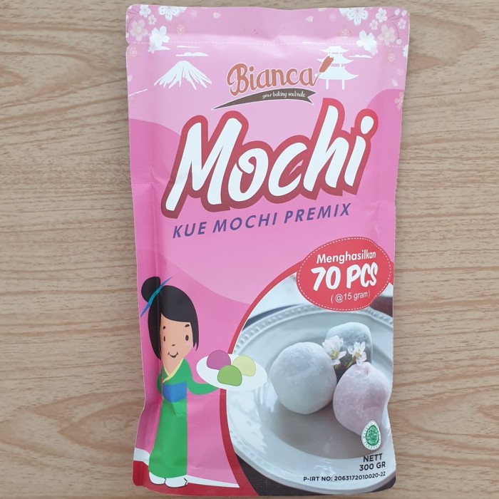 

b011tee Tepung Premiks Bianca Mochi / Moci 300 Gram Da01D100