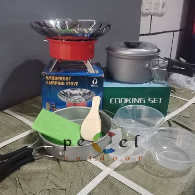 hiking cooking