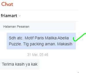 California - Sprei 160x200 Queen 2 Sarung Bantal Guling Tidur Set Motif Minimalis Murah Friamart