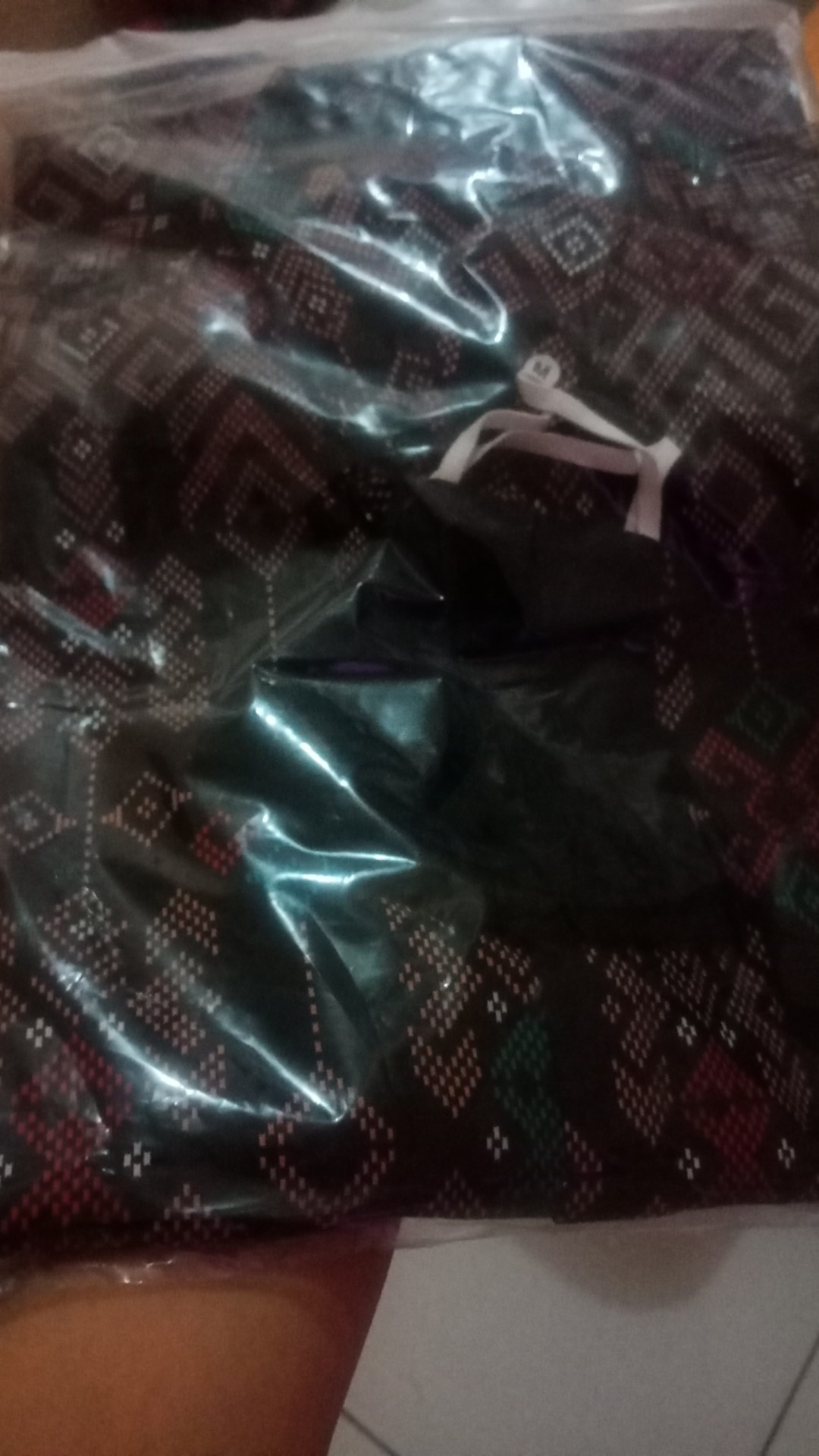 Credomenstore Kemeja Batik Songket Hitam / Kemeja Batik Pria Lengan Panjang / Baju Batik Cowok