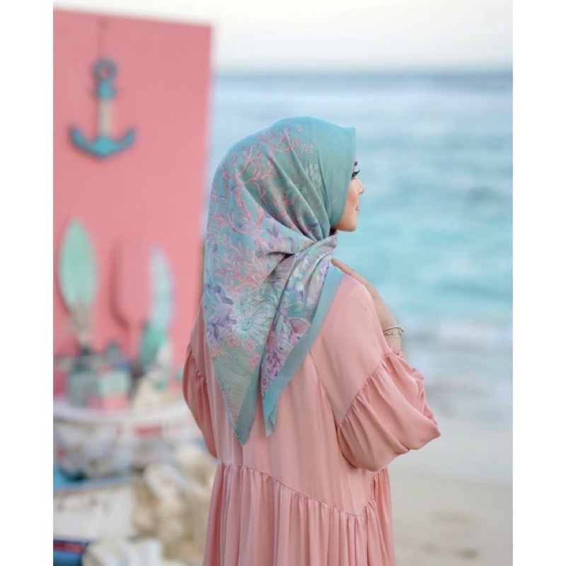 Buttonscarves x Disney Mermaid Teal BUNDLING