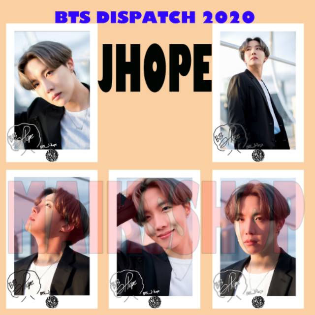 BTS Dispatch 2020 Polaroid Kpop