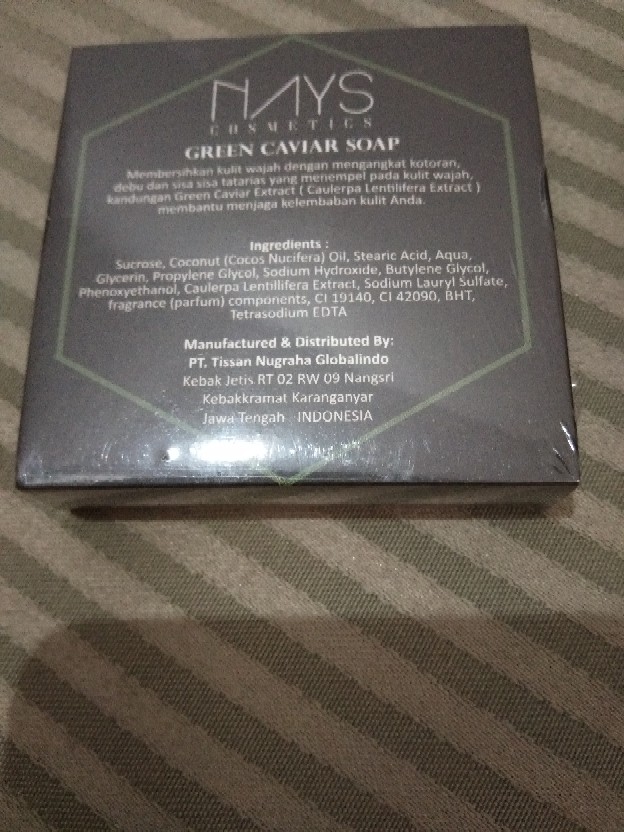 Sabun Awet Muda,flek Hitam,jerawat Green Caviar Soap