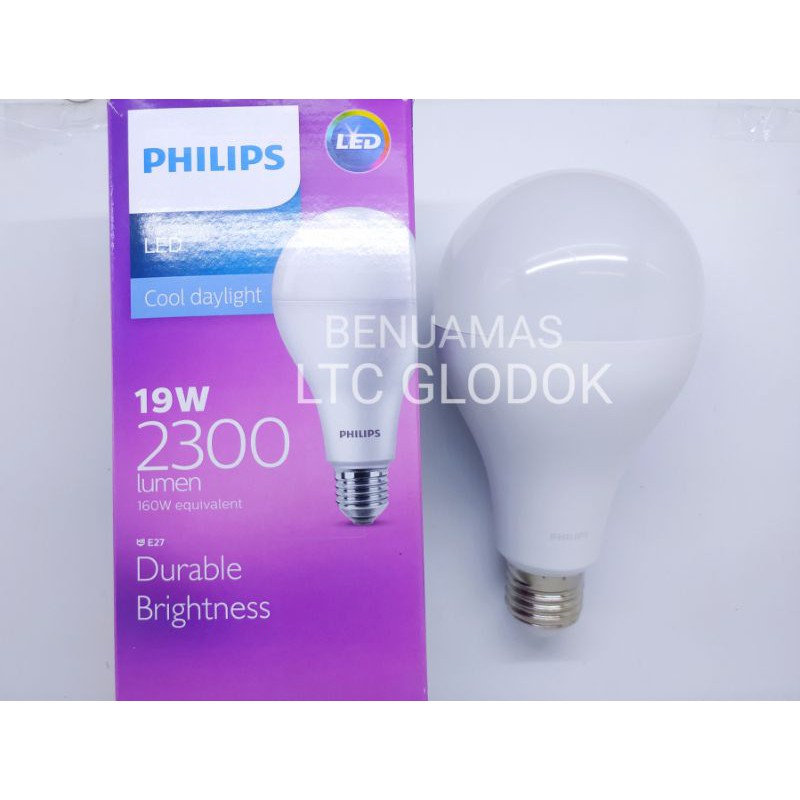 Lampu LED Bulb Philips 19watt-bohlam led 19watt