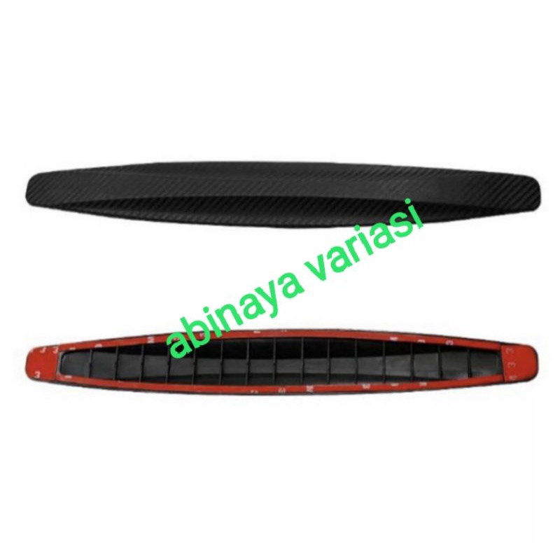 Bumper Guard Pelindung Sudut Mobil RAIZE Carbon Hitam