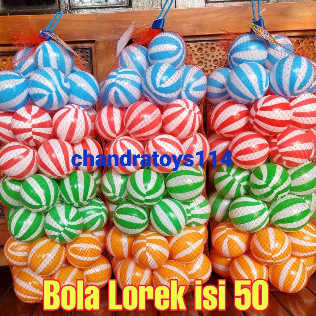 [LOREK]  Mandi Bola Anak Anak isi 50 Pcs Best Seller Termurah