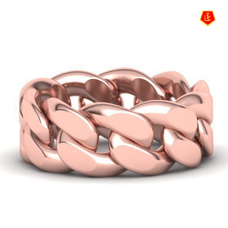 [Ready Stock]Creative Twisted String Glossy Ring