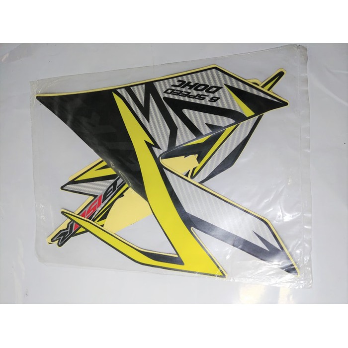 SALE -  Striping Lis Bodi &amp; Stiker Body CB150R 2017 Hitam Kuning