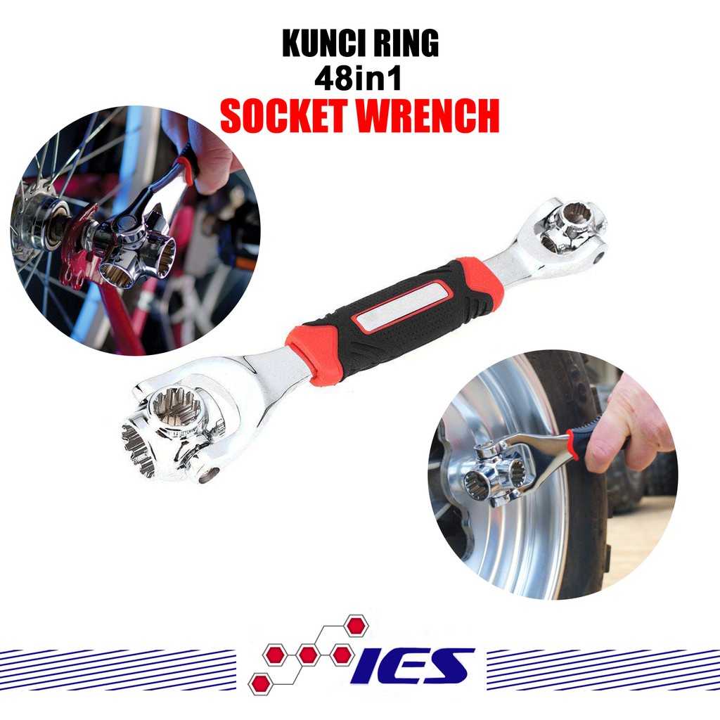 Kunci Ring WELLBORN Socket Wrench 48 in 1