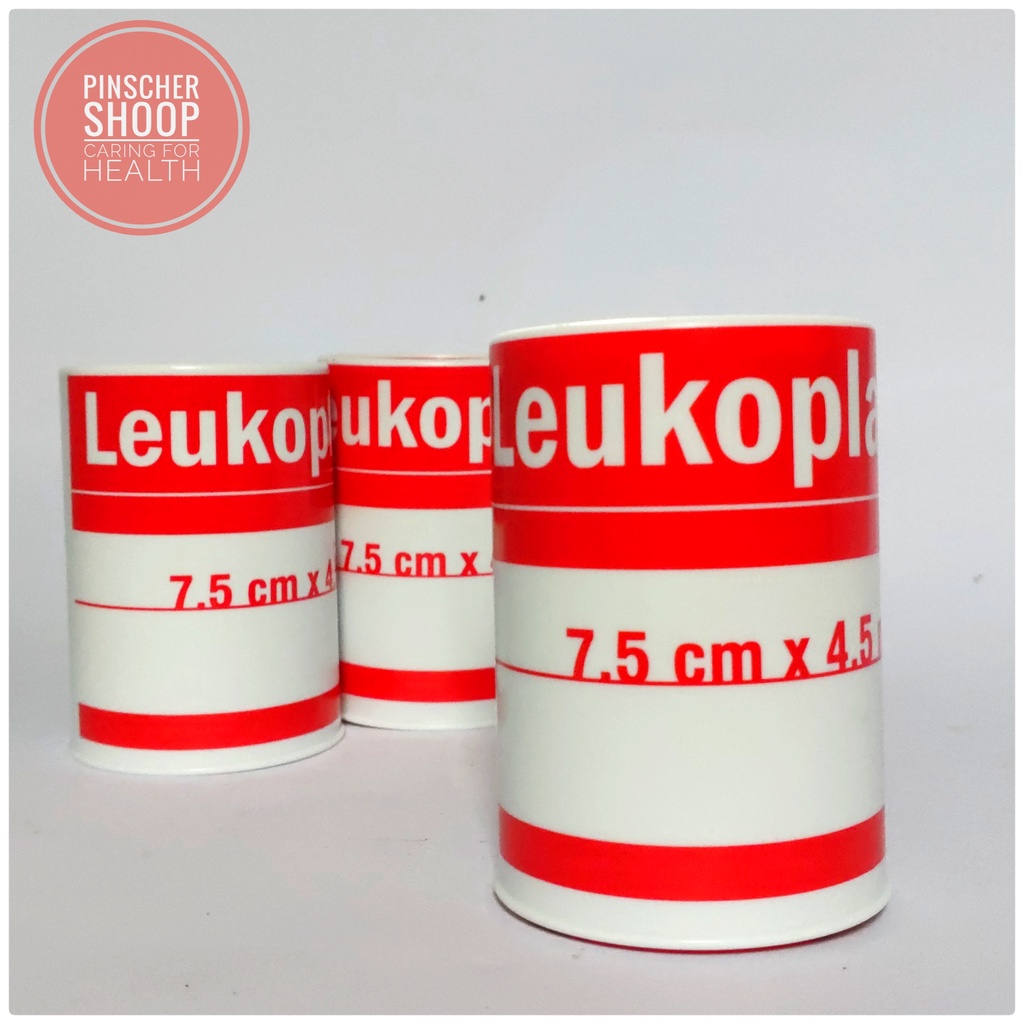 Leukoplast 7,5 Cm x 4,5 M (1625) Plester Roll Kain BSN