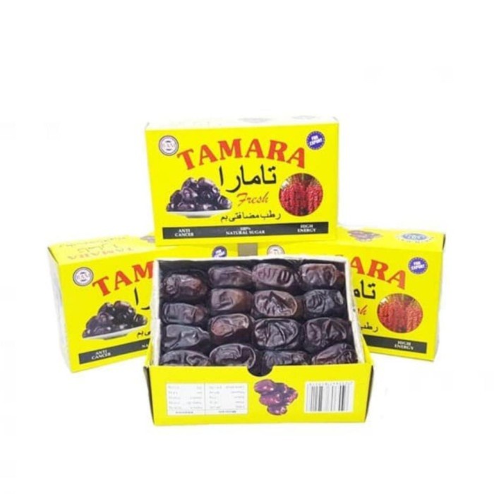 

Kurma Terbaru - Kurma Anggur/Kurma Bam Tamara/600Gram/Dus 12 Pak100%Original Asal Iran