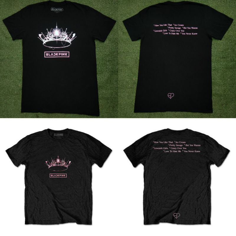 Blackpink The Album Original Merch Tshirt Official Black Pink Kaos Band Ori Taylor Swift Ariana Gran