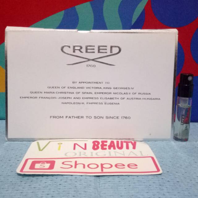 Vial Parfum OriginaL Creed Love In Black EDP For Women Murah