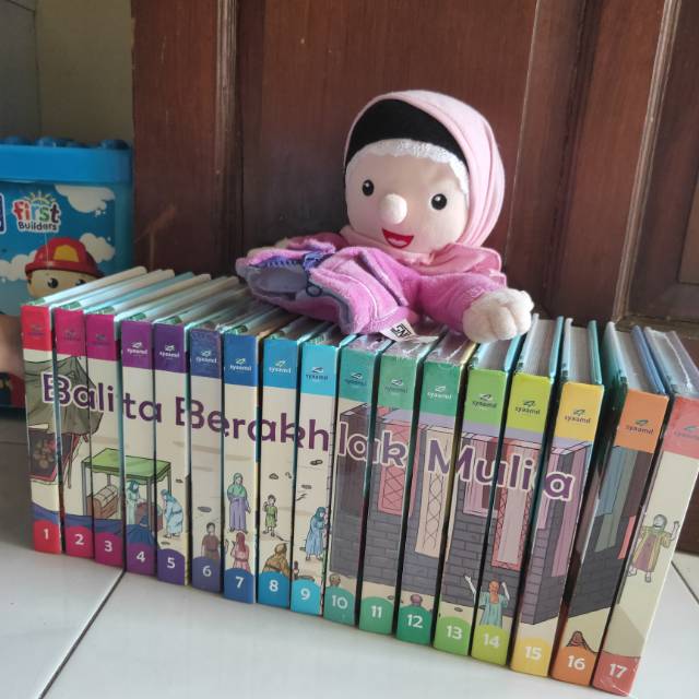 Preloved buku balita berakhlak mulia, boardbook buku edukatif