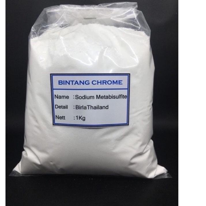 

ゞ Sodium Meta-bisulfit / SMB 1 Kg / Sodium Meta-bisulphite ¤