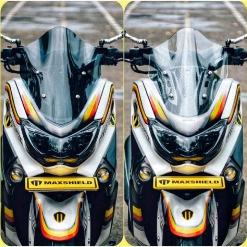 Windshield Visor Kaca Tameng Depan Sectbill Maxshield One Yamaha Nmax