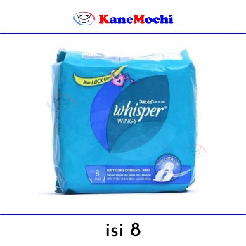 Whisper Wings Pembalut 8 pads