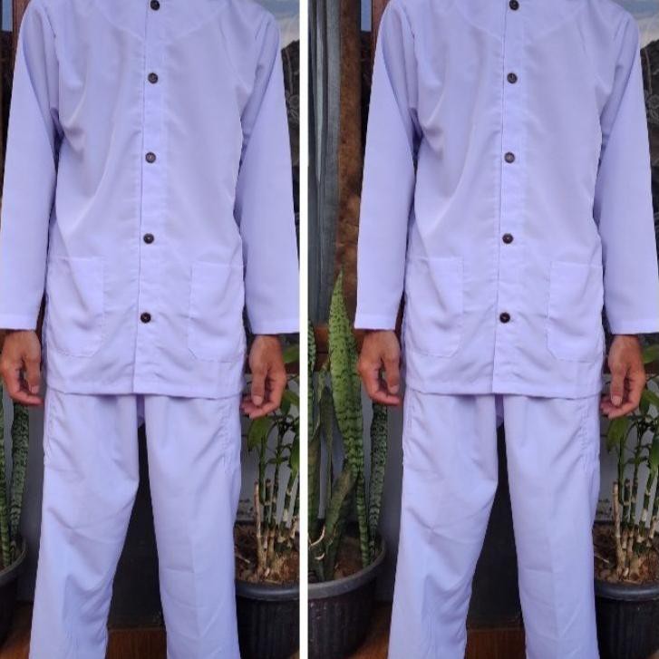 Best Seller.. SETELAN (baju + celana)baju pangsi/ adat  / silat /tradisional/kampret /khas sunda pri