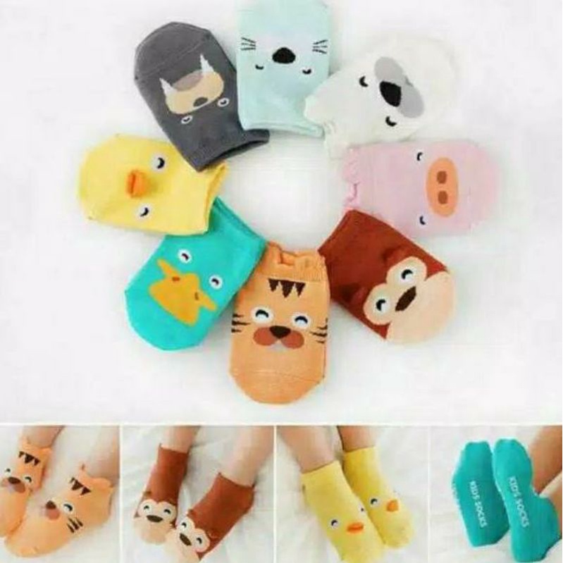 Kaos kaki Animal 3D Anak prewalker Kaos Kaki Bayi Motif