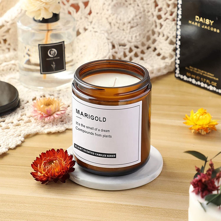 200Gr Natural Premium Scented Candle Lilin Aromaterapi Vegetable Wax Souvenir
