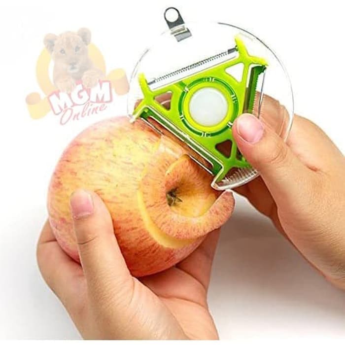 3in1 Peeler Stainless COMPACT Pengupas kulit kentang wortel buah 2723