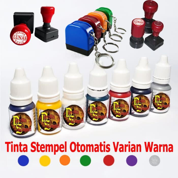 

Trendi Tinta Stempel Otomatis Varian Warna Murah Saja Bagus