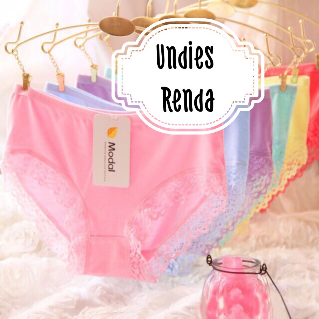 GFS UNDIES RENDA IMPORT ASLI