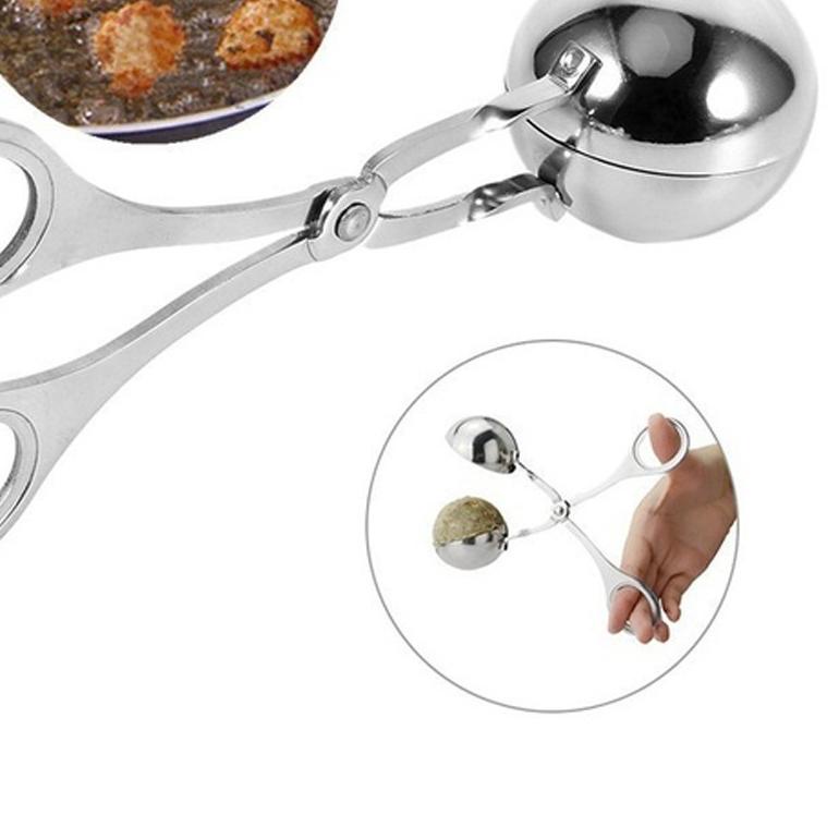 ➼ ALAT CETAKAN BAKSO BASO STAINLESS STEEL SCOOP ES KRIM ADONAN DAGING ICE CREAM BOLA PEMPEK LA022S3 
