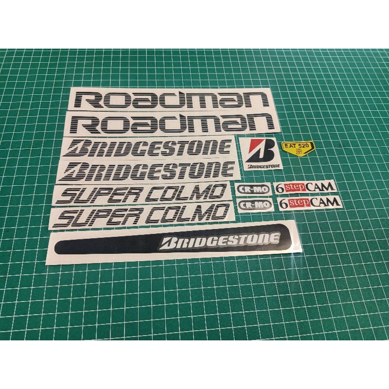 stiker sepeda Bridgestone roadman
