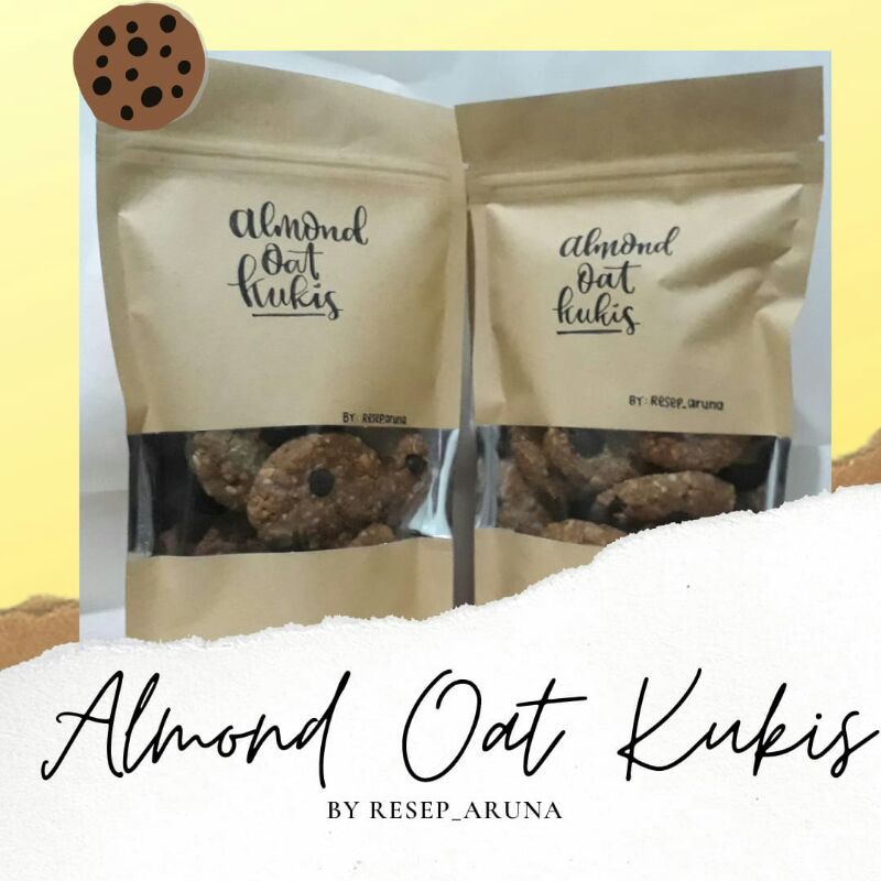 

almomd oat kukis by Resep Aruna