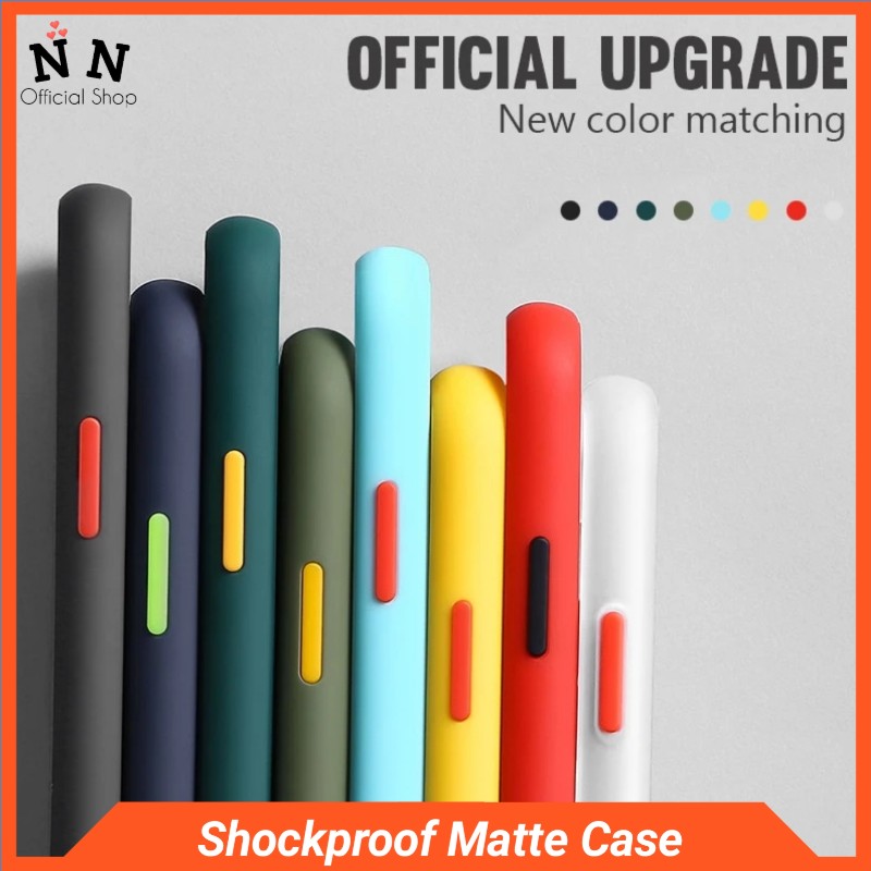 Vivo V19 Shockproof Case Dove Matte Transparan