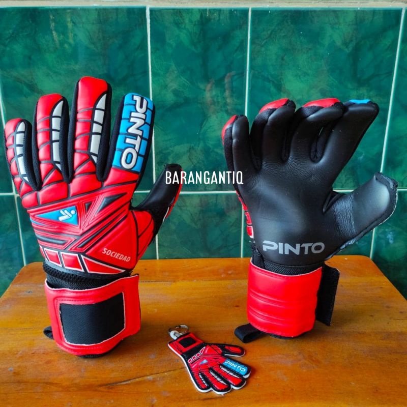 BONUS SABLON NAMA SARUNG TANGAN KIPER pinto SOCIEDAD merah