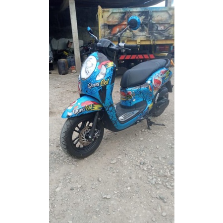 Decal New Scoopy 2021 Full Body - Doraemon - Stitch