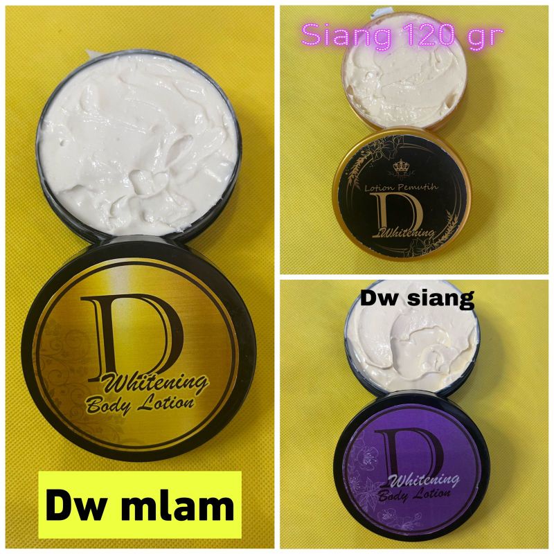 hb lotion dw dwitening ds pemutih badan ampuh