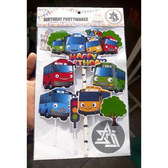 

TOPPER KUE KARAKTER TAYO TERMURAH REAL PICTURE