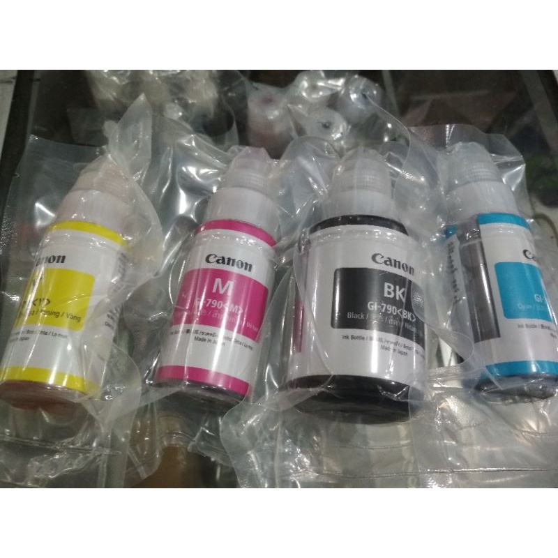 Tinta Canon GI790 GI 790 G1000 G1010 G2000 G2010 G3000 G3010 G4000 G4010 G2030 G2040 1set