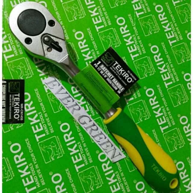 GAGANG STANG KUNCI SOK RACHET TEKIRO 1/2" Terelek Mata Kunci Sok T L Bintang Treker CVT Ring Pas set