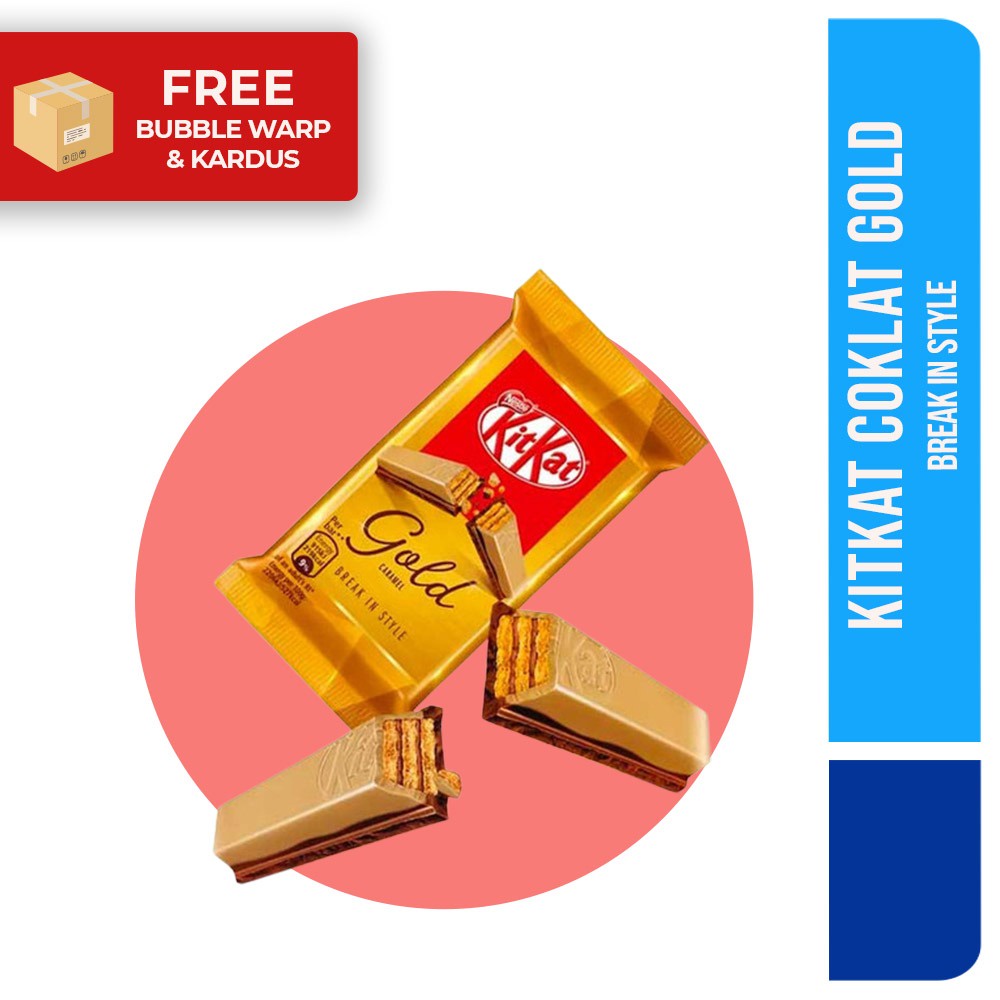 (Ready Stok) KitKat Gold 4F Wafer Coklat 35g