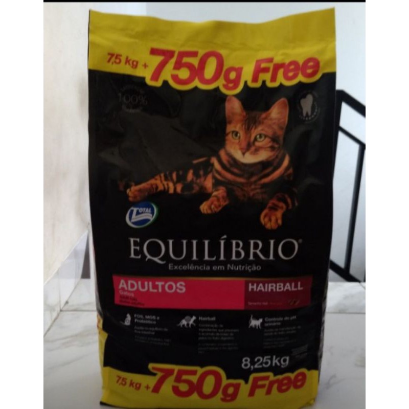 Promo EQUILIBRIO Adult Hairball 7,5kg (Ekspedisi) makanan kucing dewasa EQUILIBRIO dryfood